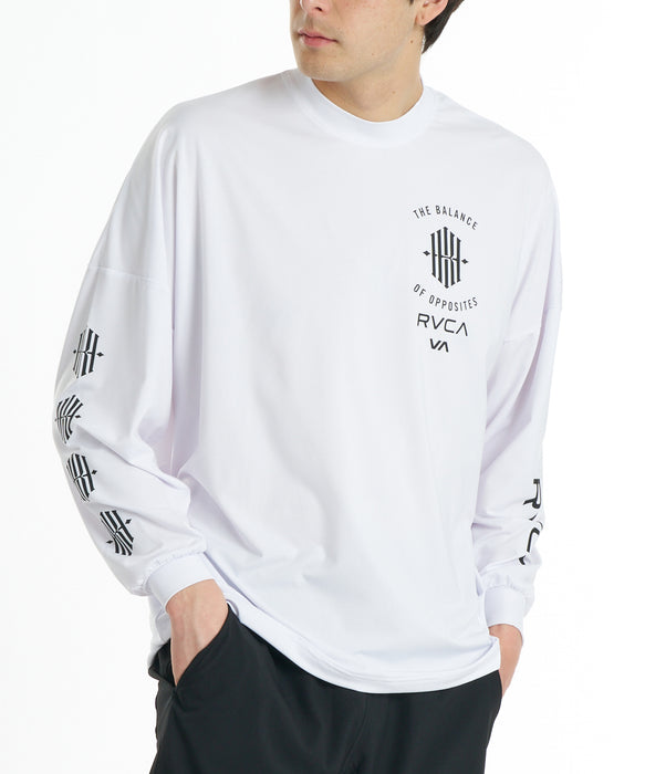 RVCA SPORT メンズ 【RVCA×KHI】 LT ストレッチ・ドライ ロンT 【2026年秋冬モデル】