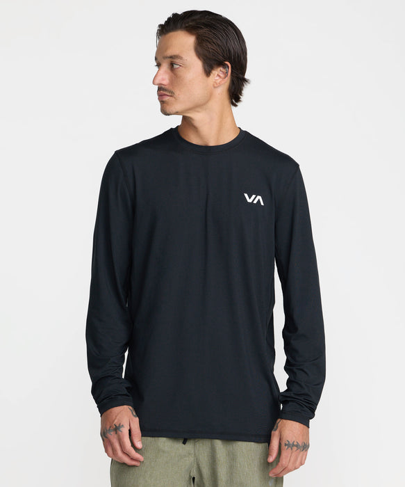 RVCA メンズ SPORT VENT LS ロンT 【2026年秋冬モデル】 BLK / XL