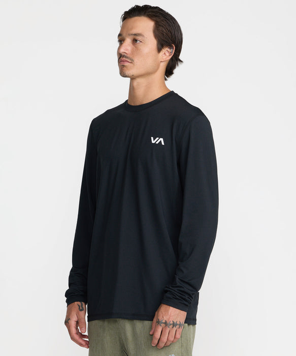 RVCA メンズ SPORT VENT LS ロンT 【2026年秋冬モデル】 BLK / XL