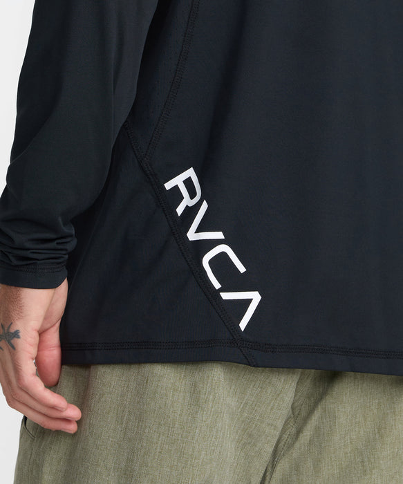 RVCA メンズ SPORT VENT LS ロンT 【2026年秋冬モデル】 BLK / XL