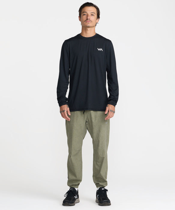RVCA メンズ SPORT VENT LS ロンT 【2026年秋冬モデル】 BLK / XL