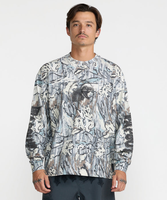 RVCA メンズ TAPOUT HEAVYWEIGHT LS TEE ロンT 【2026年秋冬モデル】 CAM / XL