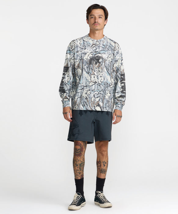 RVCA メンズ TAPOUT HEAVYWEIGHT LS TEE ロンT 【2026年秋冬モデル】 CAM / XL