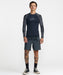 RVCA メンズ TAPOUT RASHGUARD 長袖ラッシュガード 【2026年秋冬モデル】 BLK / XL