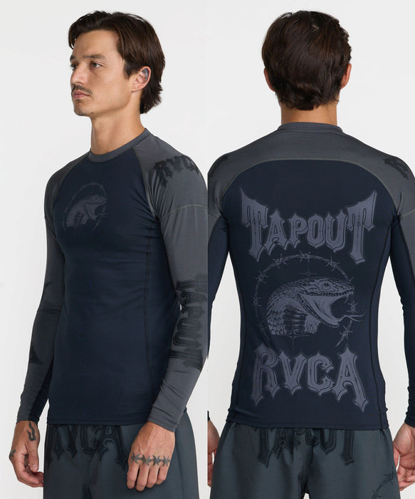 RVCA 男裝 TAPOUT RASHGUARD 長袖防磨衣【2026年秋冬款】