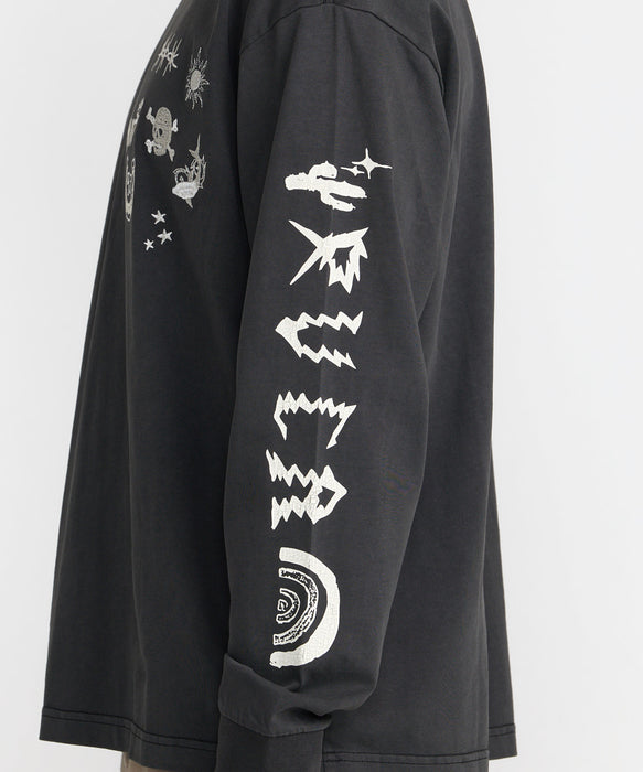 RVCA メンズ HIGH ON LIFE LS ロンT 【2026年秋冬モデル】 PTK / XL