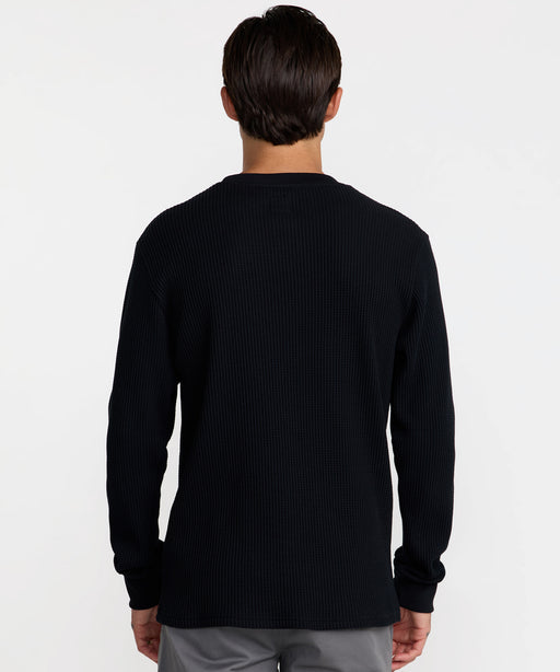 RVCA メンズ DAYSHIFT THERMAL LS ロンT 【2026年秋冬モデル】 BLK / XL