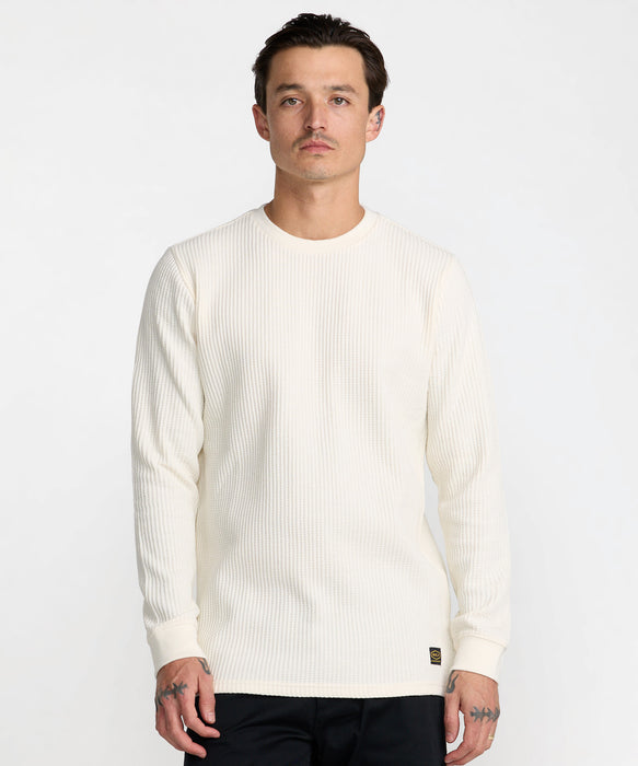 RVCA メンズ DAYSHIFT THERMAL LS ロンT 【2026年秋冬モデル】 OFF / XL