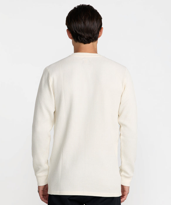 RVCA メンズ DAYSHIFT THERMAL LS ロンT 【2026年秋冬モデル】 OFF / XL