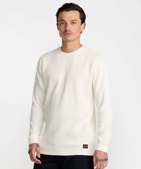 RVCA メンズ DAYSHIFT THERMAL LS ロンT 【2026年秋冬モデル】 OFF / XL