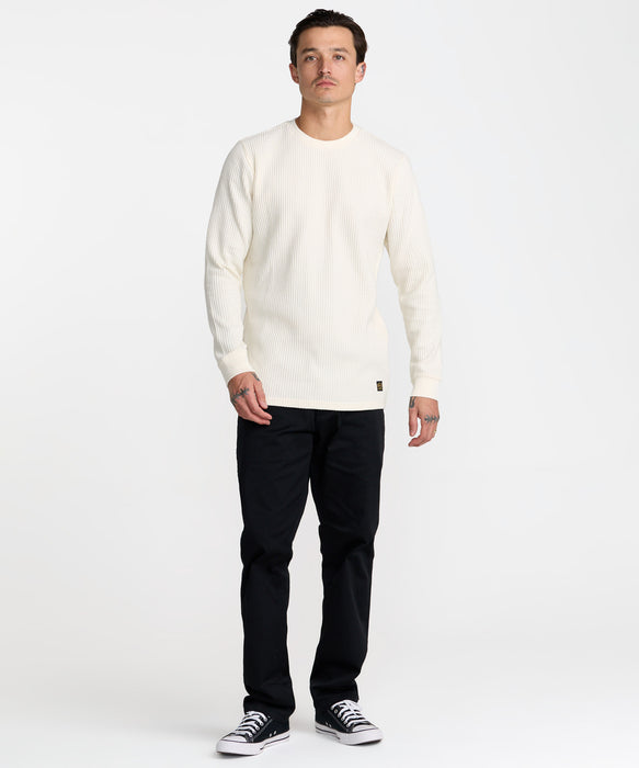 RVCA メンズ DAYSHIFT THERMAL LS ロンT 【2026年秋冬モデル】 OFF / XL