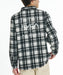 RVCA メンズ ALL LOGO SHIRT 長袖シャツ 【2026年秋冬モデル】 BBK / L