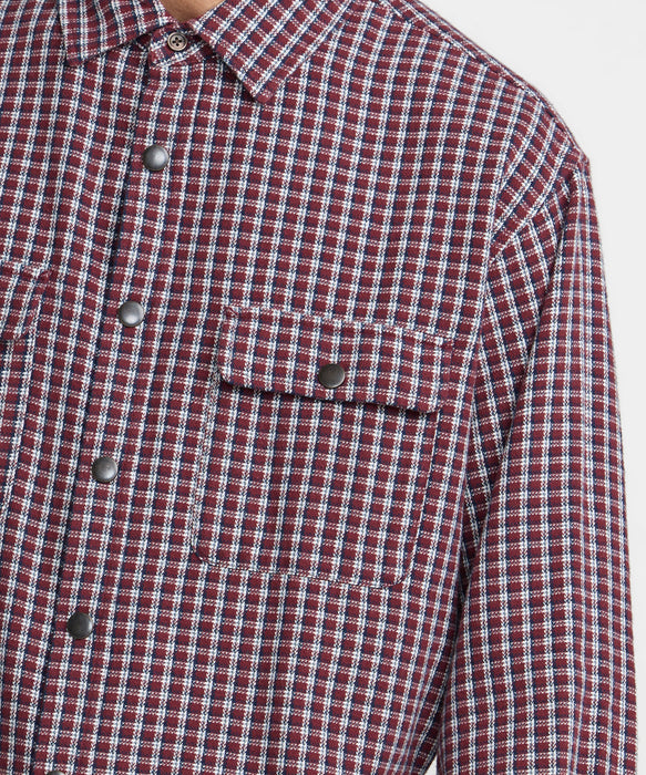 RVCA メンズ BIG RVCA FLANNEL LS 長袖シャツ 【2026年秋冬モデル】 RDE / XL