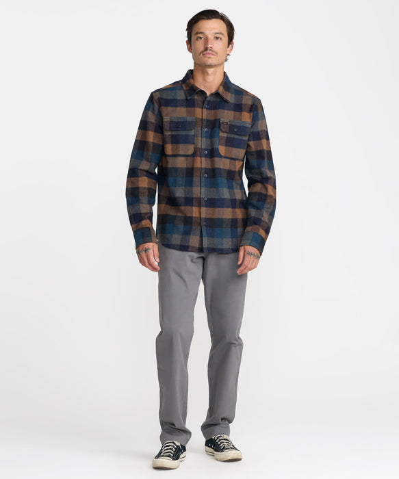 RVCA メンズ DAYSHIFT BLANKET FLANNEL 長袖シャツ 【2026年秋冬モデル】 PTK / XL