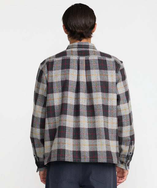 RVCA メンズ DAYSHIFT FLANNEL 長袖シャツ 【2026年秋冬モデル】 MUL / XL