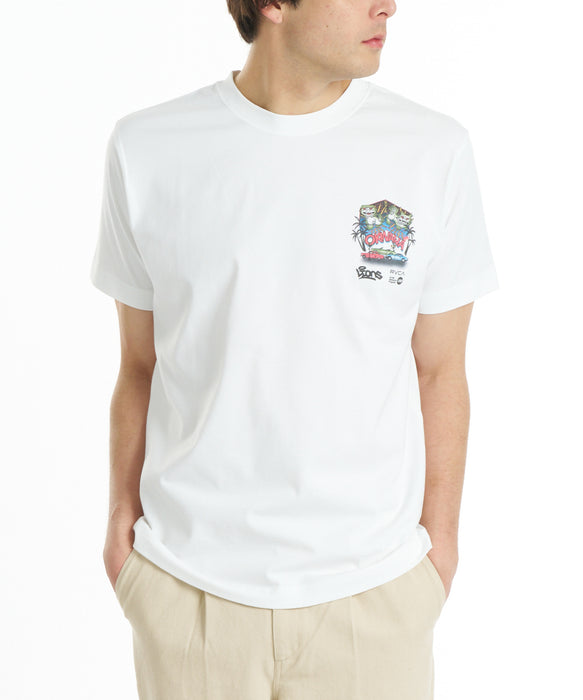 RVCA メンズ OKINAWA LION DOG TEE Tシャツ 【2026年秋冬モデル】 WHT / XL