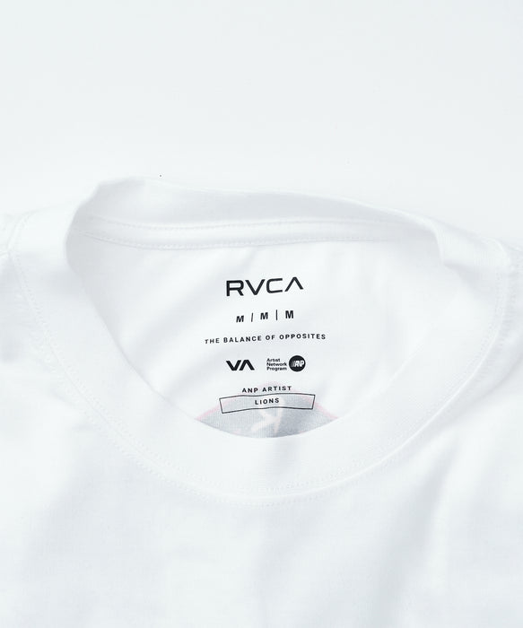 RVCA メンズ OKINAWA LION DOG TEE Tシャツ 【2026年秋冬モデル】 WHT / XL