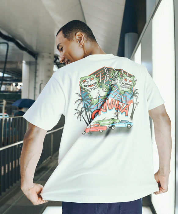 RVCA メンズ OKINAWA LION DOG TEE Tシャツ 【2026年秋冬モデル】