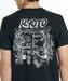 RVCA メンズ KYOTO FOX MASK TEE Tシャツ 【2026年秋冬モデル】 BLK / XL