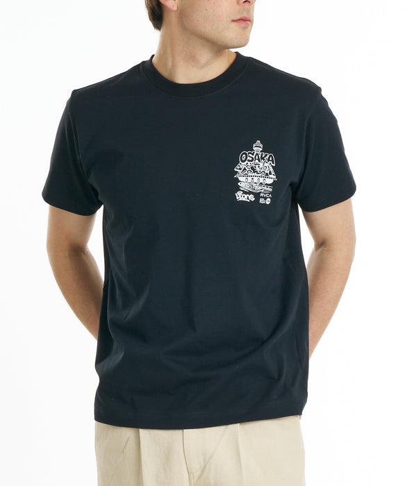 RVCA メンズ OSAKA TACO TEE Tシャツ 【2026年秋冬モデル】 BLK / XL