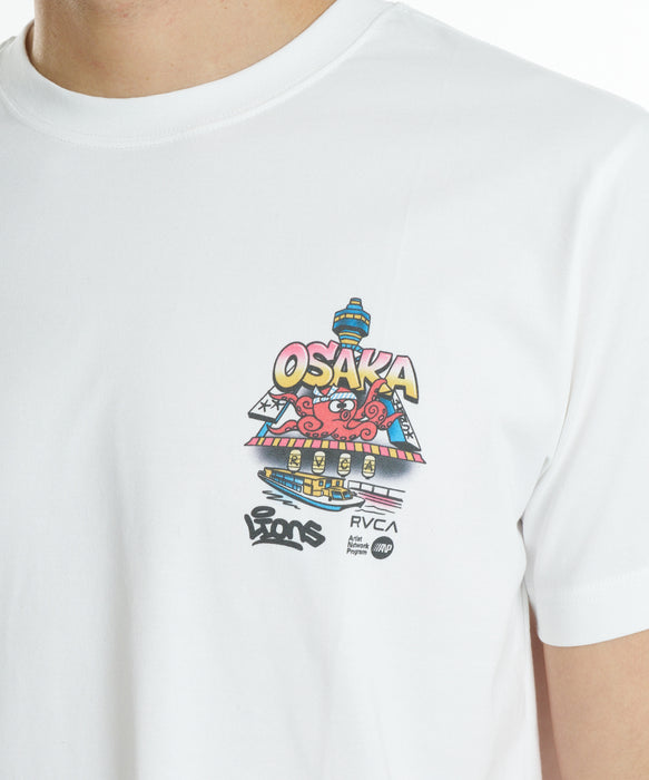 RVCA メンズ OSAKA TACO TEE Tシャツ 【2026年秋冬モデル】 WHT / XL