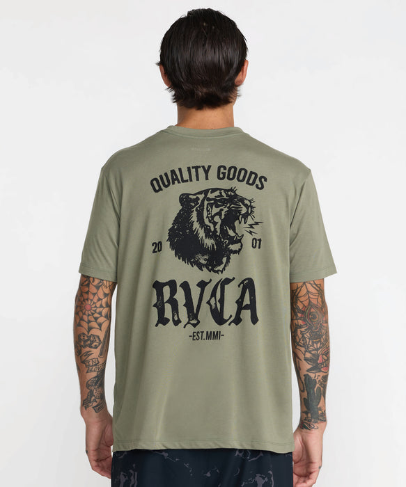 RVCA メンズ BIG CAT SS Tシャツ 【2026年秋冬モデル】 ARM / XL