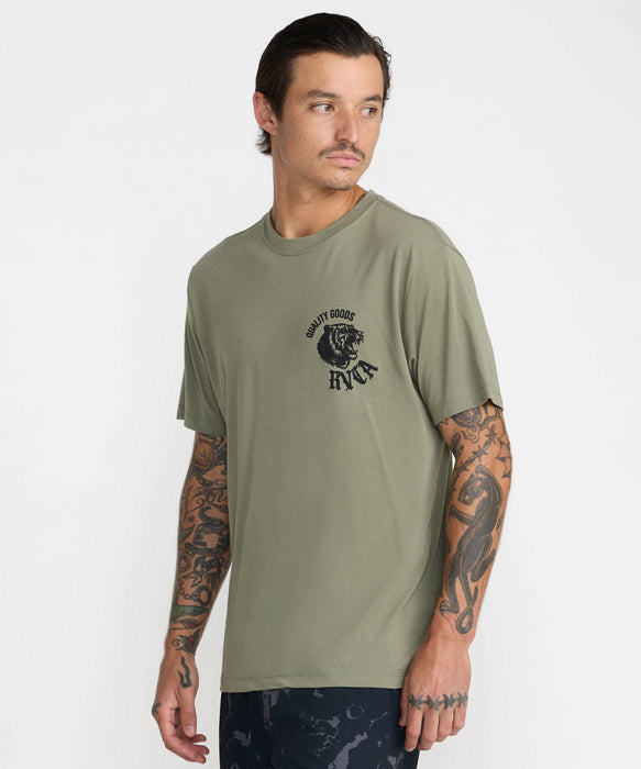 RVCA メンズ BIG CAT SS Tシャツ 【2026年秋冬モデル】 ARM / XL