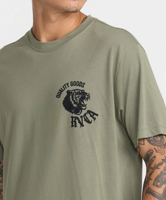 RVCA メンズ BIG CAT SS Tシャツ 【2026年秋冬モデル】 ARM / XL