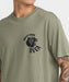 RVCA メンズ BIG CAT SS Tシャツ 【2026年秋冬モデル】 ARM / XL