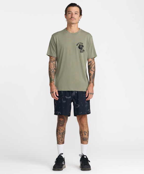 RVCA メンズ BIG CAT SS Tシャツ 【2026年秋冬モデル】 ARM / XL