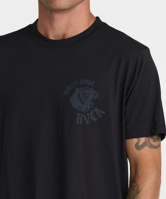 RVCA メンズ BIG CAT SS Tシャツ 【2026年秋冬モデル】 BLK / XL