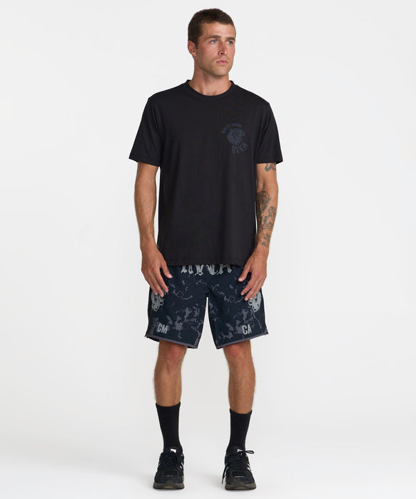 RVCA メンズ BIG CAT SS Tシャツ 【2026年秋冬モデル】 BLK / XL