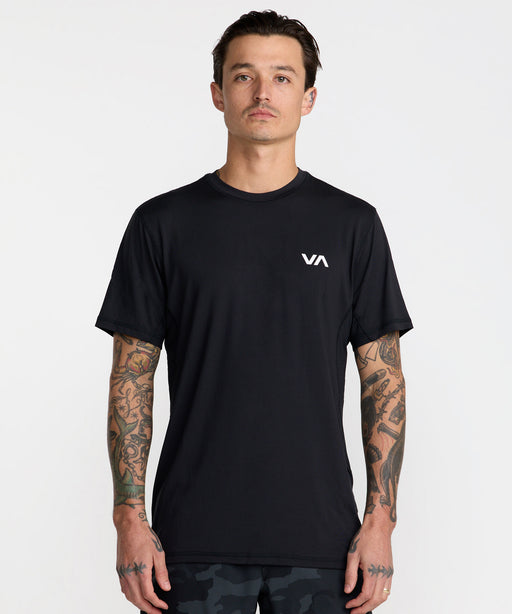 RVCA メンズ SPORT VENT SS Tシャツ 【2026年秋冬モデル】 BLK / XL