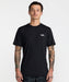 RVCA メンズ SPORT VENT SS Tシャツ 【2026年秋冬モデル】 BLK / XL