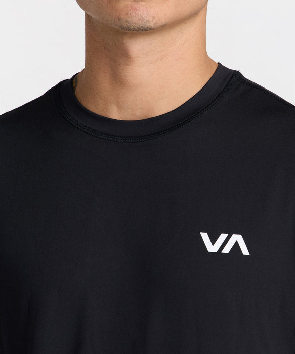 RVCA メンズ SPORT VENT SS Tシャツ 【2026年秋冬モデル】 BLK / XL