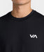 RVCA メンズ SPORT VENT SS Tシャツ 【2026年秋冬モデル】 BLK / XL