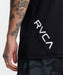 RVCA メンズ SPORT VENT SS Tシャツ 【2026年秋冬モデル】 BLK / XL