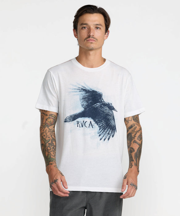 RVCA メンズ HORTON RAVEN SS Tシャツ 【2026年秋冬モデル】 ANW / XL