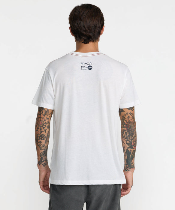 RVCA メンズ HORTON RAVEN SS Tシャツ 【2026年秋冬モデル】 ANW / XL