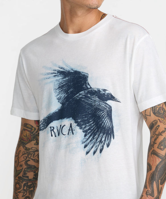 RVCA メンズ HORTON RAVEN SS Tシャツ 【2026年秋冬モデル】 ANW / XL