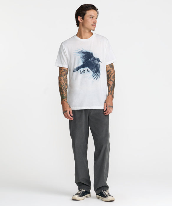 RVCA メンズ HORTON RAVEN SS Tシャツ 【2026年秋冬モデル】 ANW / XL