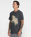 RVCA メンズ HORTON RAVEN SS Tシャツ 【2026年秋冬モデル】 BLK / XL