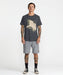 RVCA メンズ HORTON RAVEN SS Tシャツ 【2026年秋冬モデル】 BLK / XL