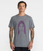 RVCA メンズ SLEEPY GIRL SS Tシャツ 【2026年秋冬モデル】 SMK / XL