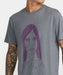 RVCA メンズ SLEEPY GIRL SS Tシャツ 【2026年秋冬モデル】 SMK / XL