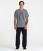 RVCA メンズ SLEEPY GIRL SS Tシャツ 【2026年秋冬モデル】 SMK / XL