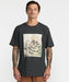 RVCA メンズ SLEEPY SKELETON SS Tシャツ 【2026年秋冬モデル】 PTK / XL