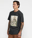 RVCA メンズ SLEEPY SKELETON SS Tシャツ 【2026年秋冬モデル】 PTK / XL