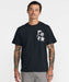 RVCA メンズ HIGH ON LIFE SS Tシャツ 【2026年秋冬モデル】 BLK / XL