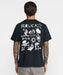 RVCA メンズ HIGH ON LIFE SS Tシャツ 【2026年秋冬モデル】 BLK / XL